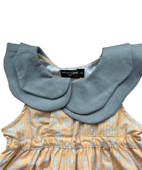 HELLO LUPO - NAMI BABY TUTA - LINEN GREY/APRICOT