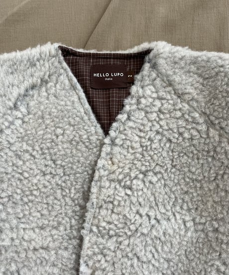 HELLO LUPO - Kimono Coat ( Bianco)