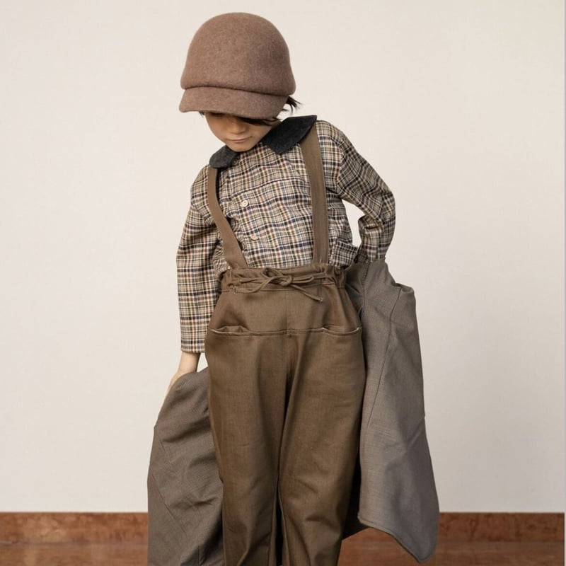 HELLO LUPO - Lupo Jeans / brown denim (18m〜5y s