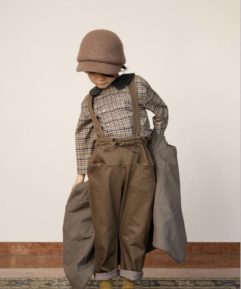 HELLO LUPO - Lupo Jeans / brown denim (18m〜5y s...