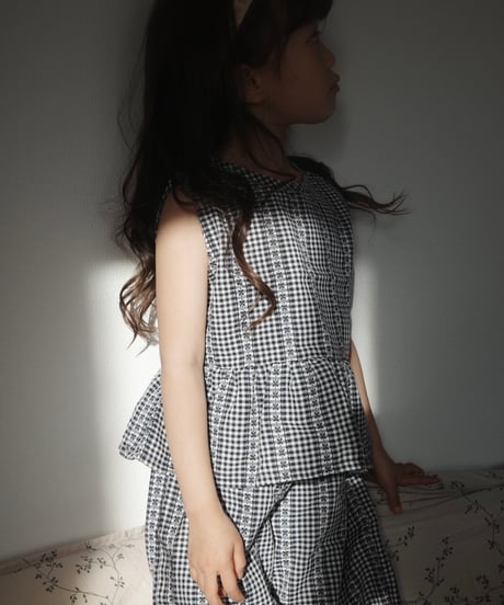 UANDEL - Shadow Navy Gingham Pants