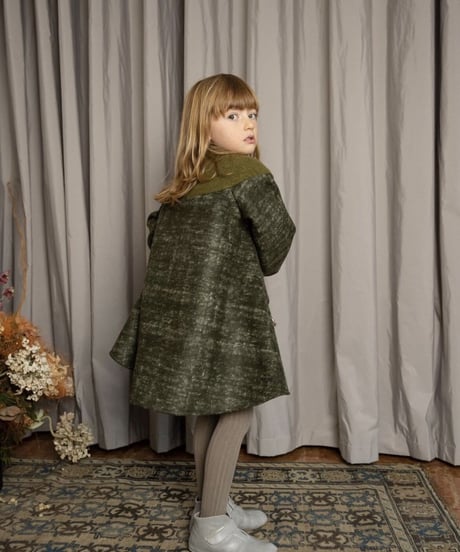 HELLO LUPO - Bell coat / marble green