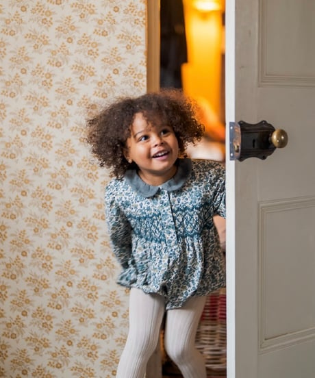 Little Cotton Clothes - Nancy Romper - Midwinter Floral