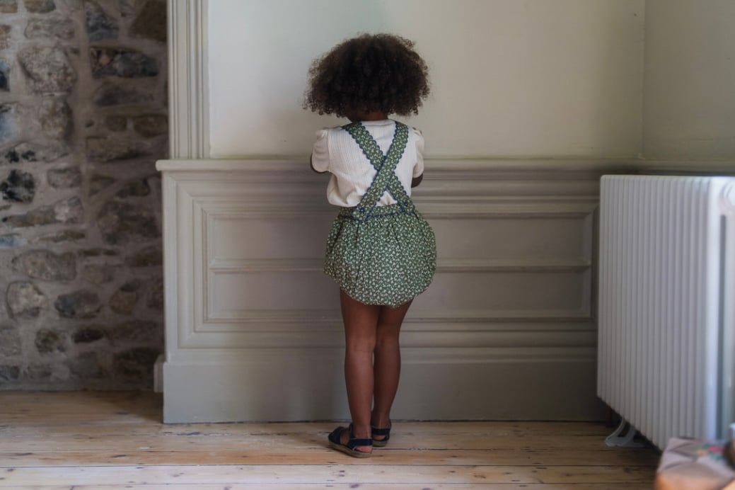 Little Cotton Clothes ロンパース Little Cotton Clothes - Dhalia Romper Hawthorn