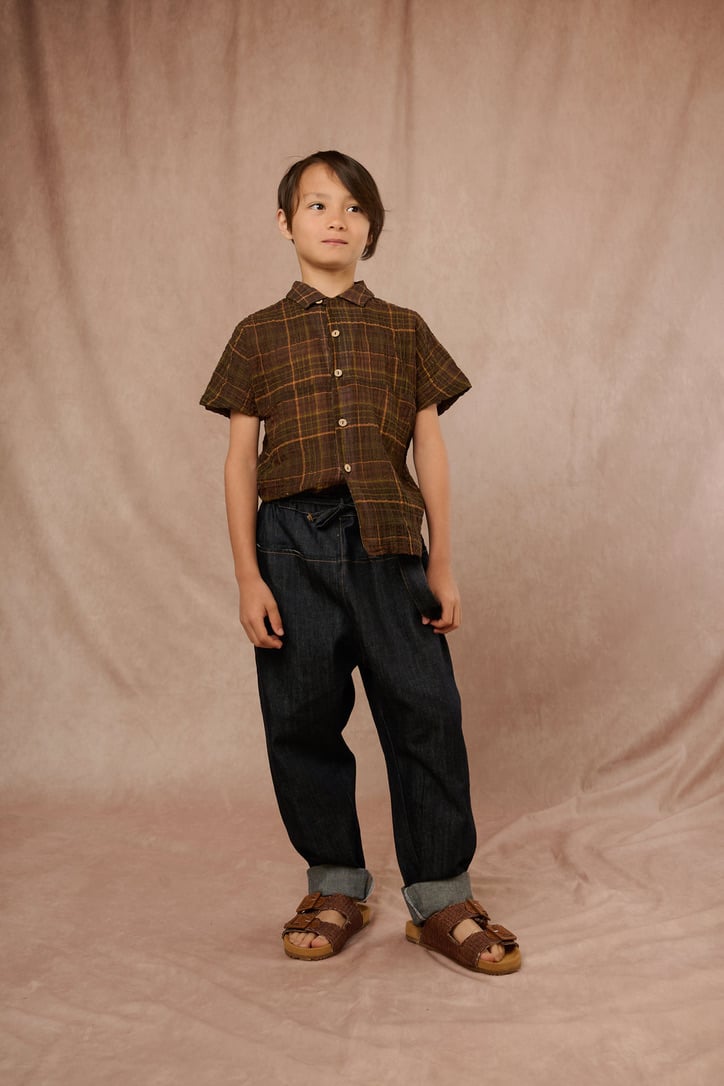 【Hello Lupo】Denim Blueサロペット2-3y Hello Lupoへようこそ – Hello Lupo