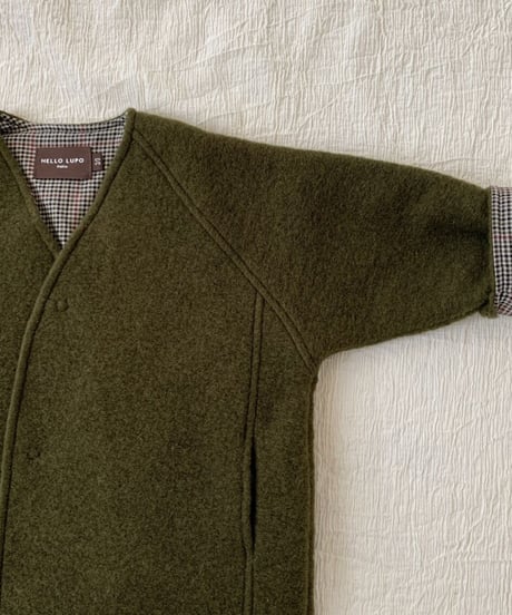 HELLO LUPO - Lupo Kimono Coat / matcha green