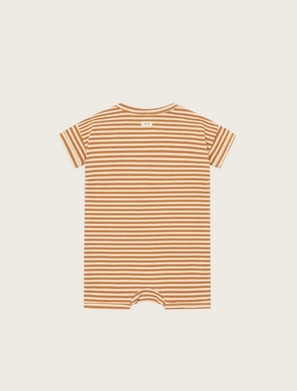 organic zoo - Copper Stripes Beach Romper | UANDEL