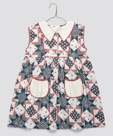 Little Cotton Clothes -  Olivia Dress Patchwork Floral