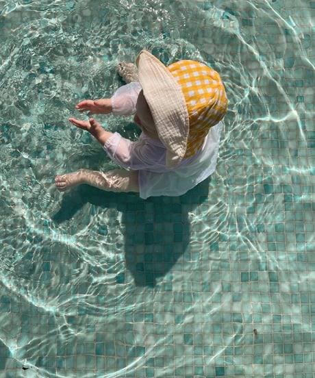 mile - sunshiny sunhat for kids