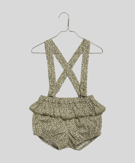 Little Cotton Clothes - Frilly Romper Combe Floral