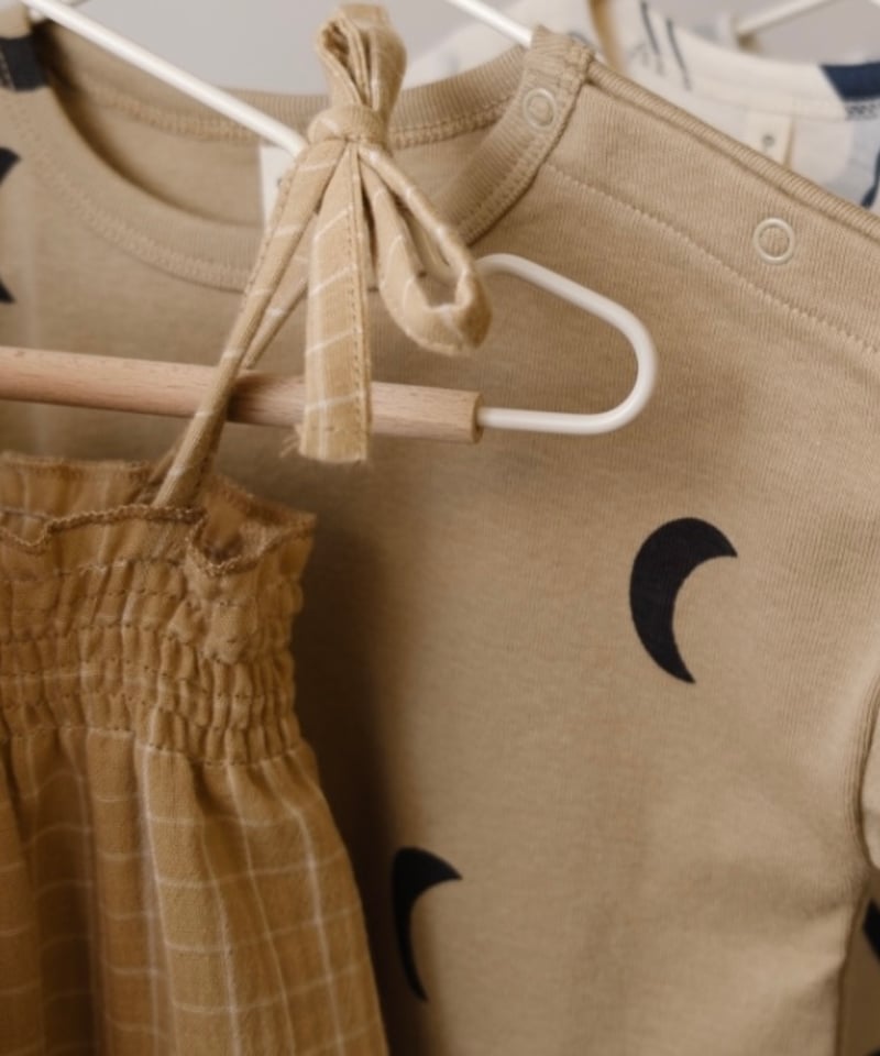 organiczoo ミッドナイトダンガリー Organic Zoo】Charcoal Midnight Dungarees【1-2歳/2-3歳/3-4歳