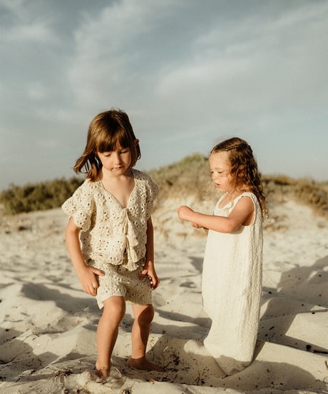 Son and Daughter - ALBA CROCHET VEST