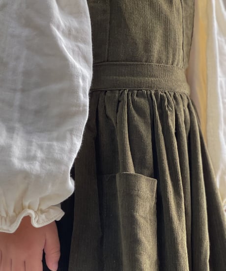 son and daughter - LUNA PINAFORE DRESS