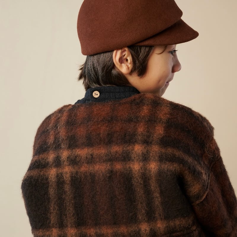 HELLO LUPO - Kimono Coat - Chestnut | UANDEL