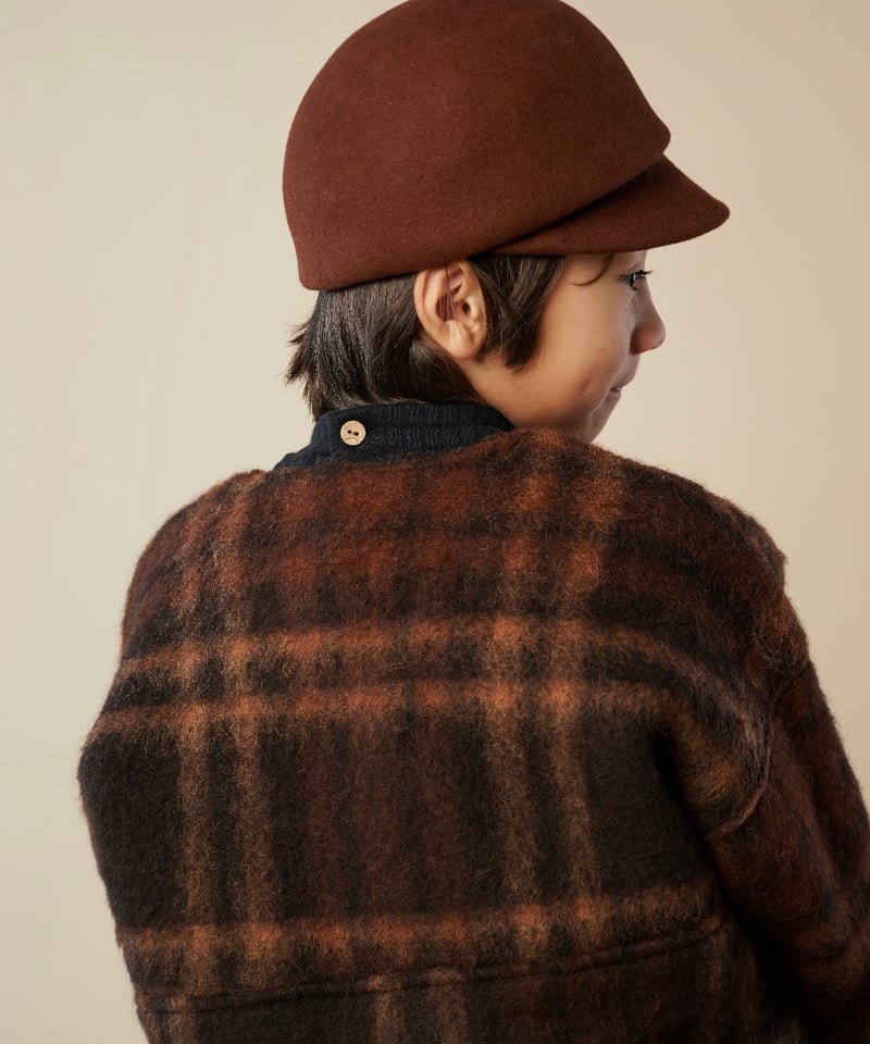 HELLO LUPO - Kimono Coat - Chestnut | UANDEL