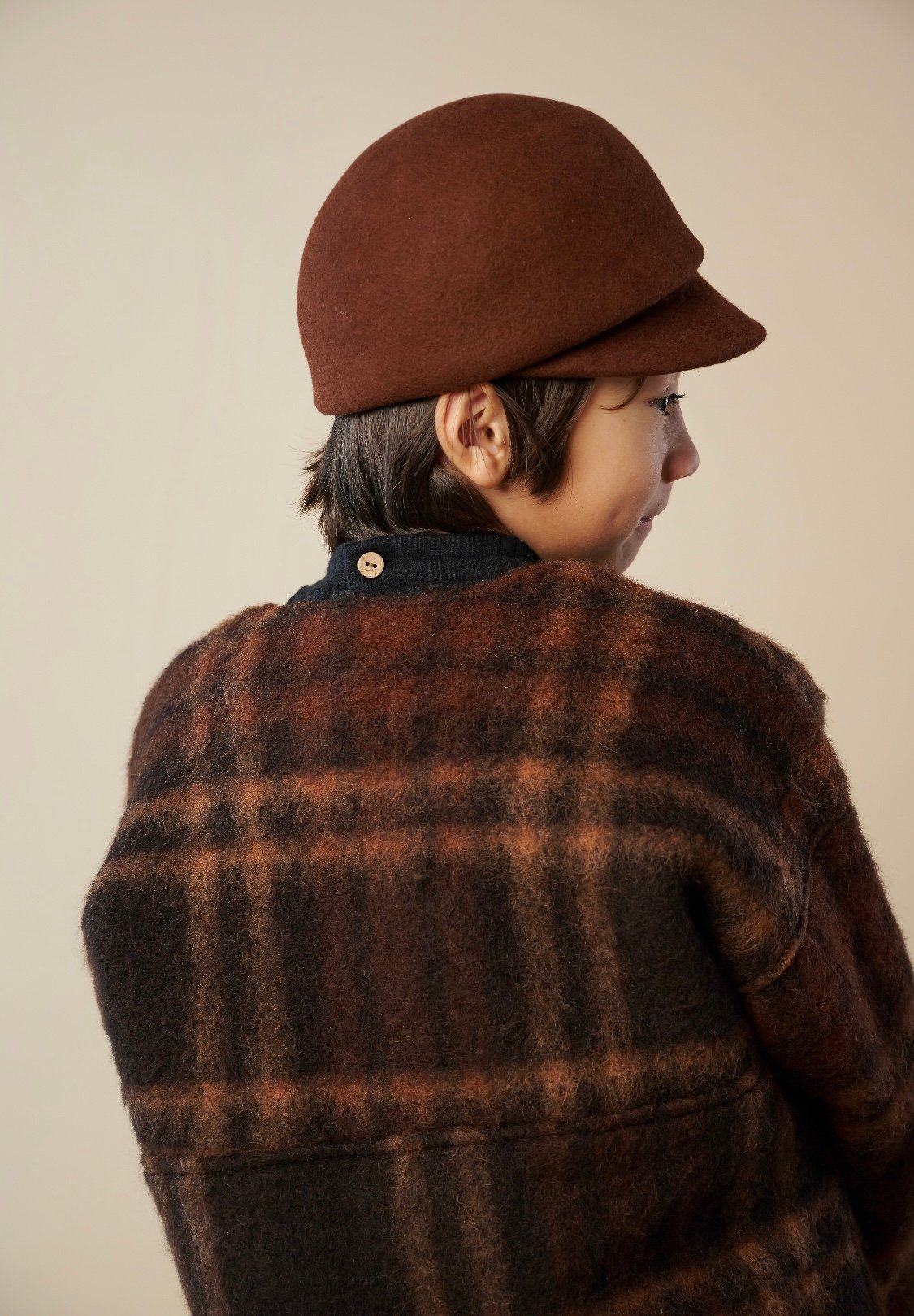 HELLO LUPO - Kimono Coat - Chestnut | UANDEL