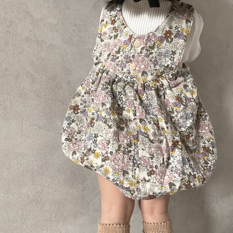 son and daughter - LEILA FLORAL ROMPER | U andel