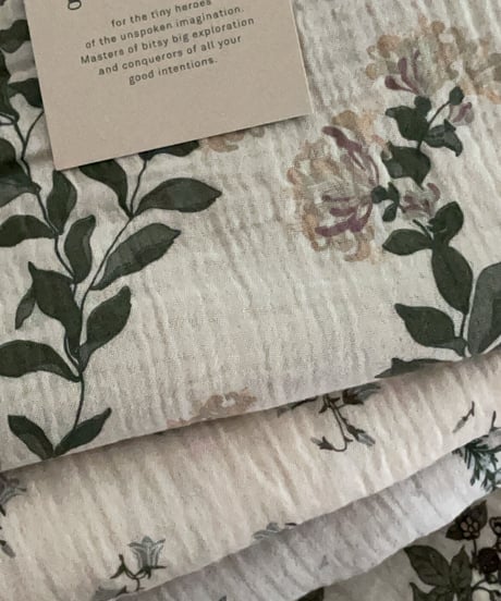 garbo&friends - Honeysuckle Muslin Swaddle Blanket