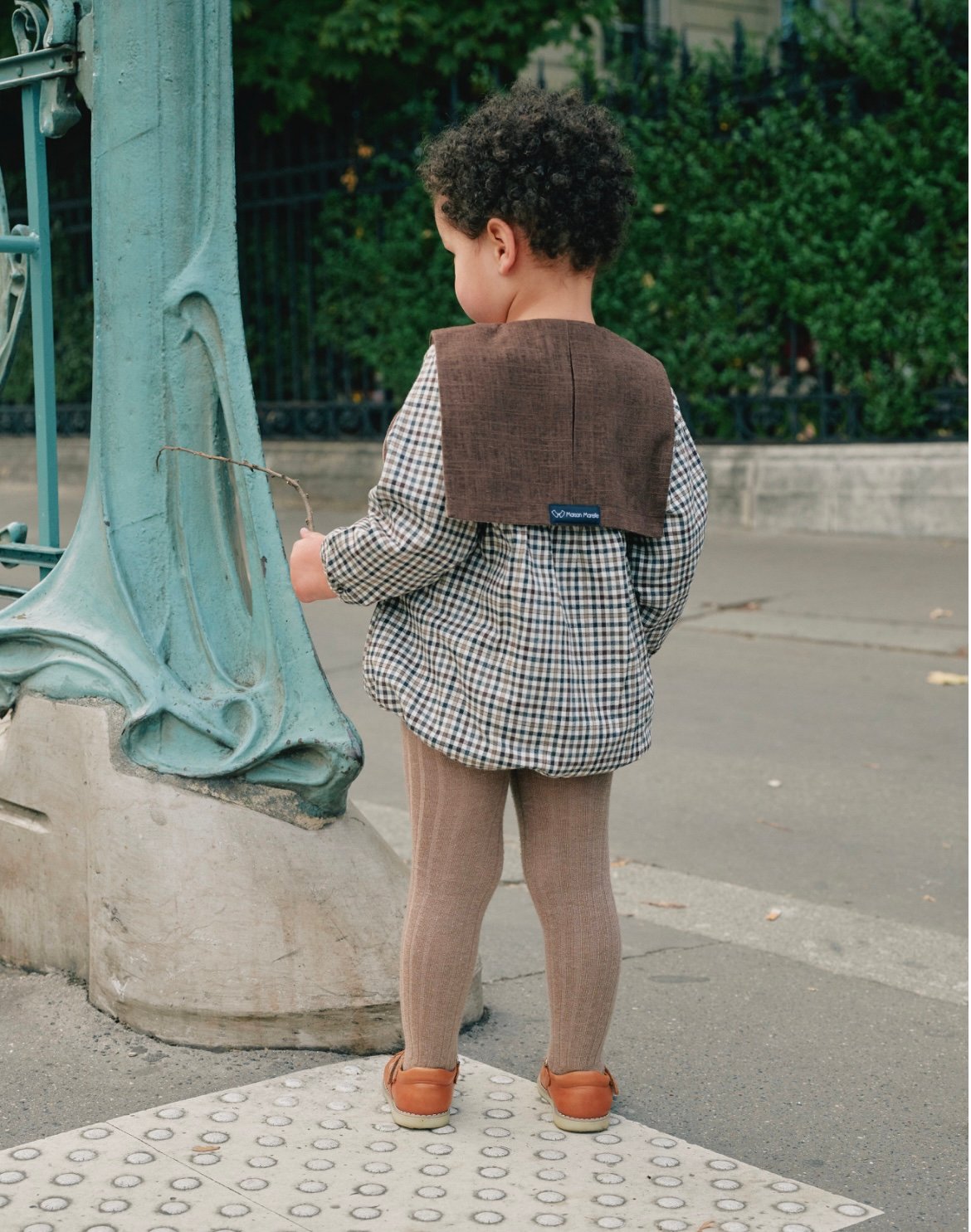 予約販売商品】 Maison Marelle - Romper CAMBON - brown