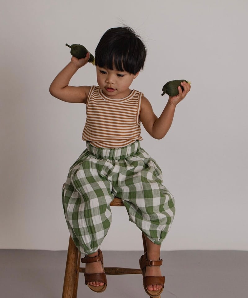 organic zoo - Dill Gingham Resort Pants | UANDEL