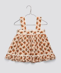 Little Cotton Clothes -  Lissy Sun Top Marigold Floral