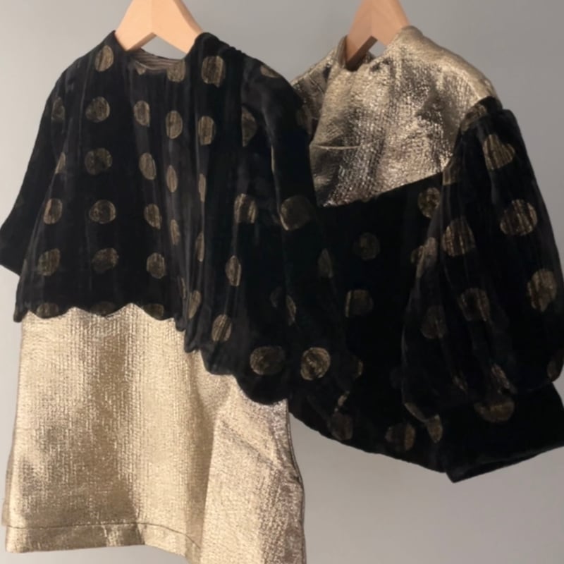 HELLO LUPO - Gina Top - Golden pois | UANDEL