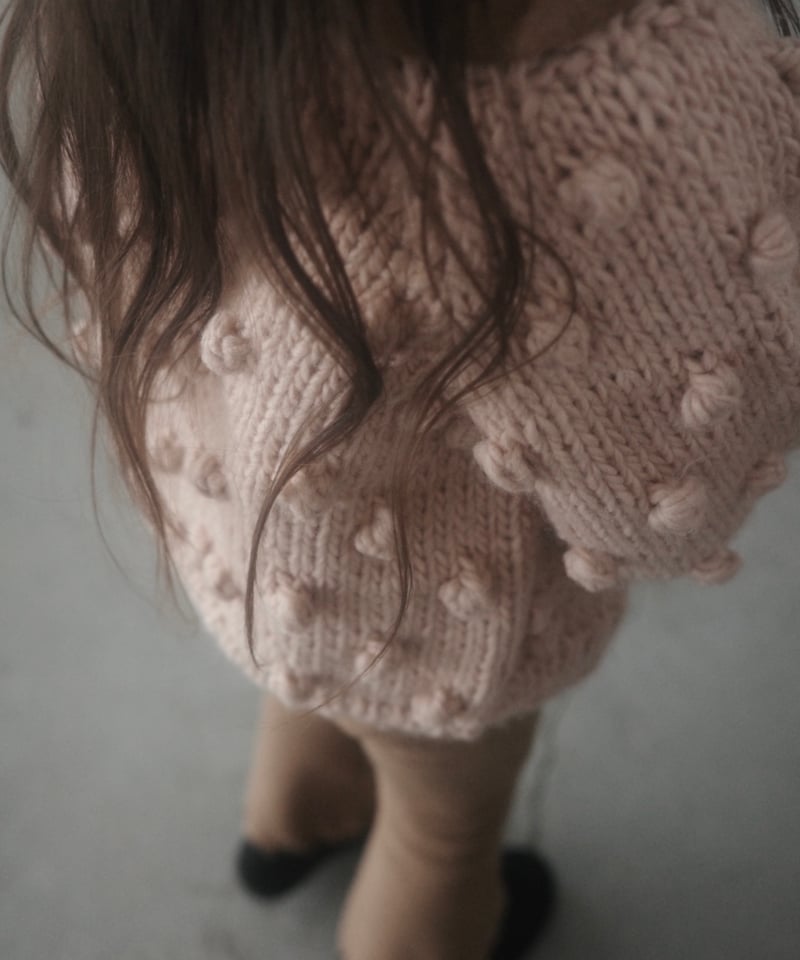 THE BLUEBERRY HILL - Popcorn Cardigan Blush |