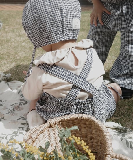 UANDEL - Shadow Navy Gingham Bloomers