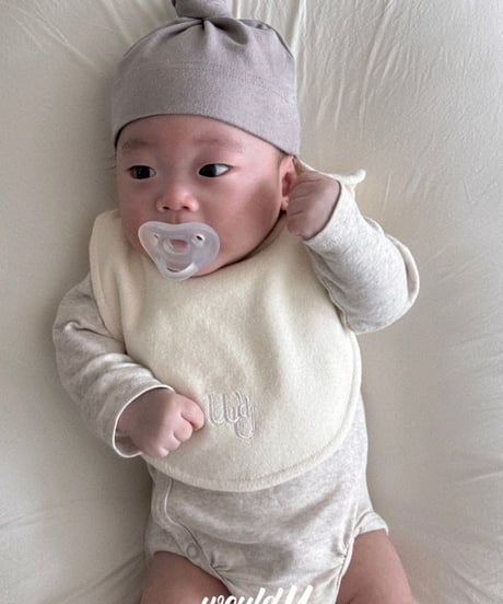 wouldU - Cloud Terry Bibs