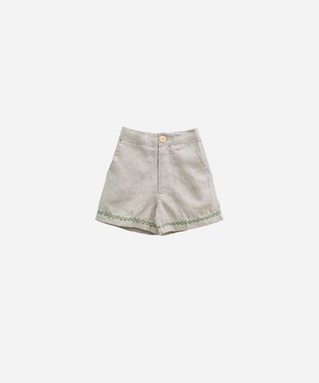 son and daughter -  PALO EMBROIDERY SHORT
