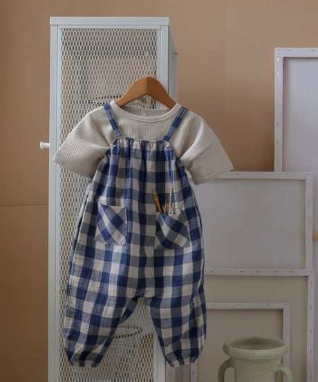 organic zoo - Ceramic White Waffle Boxy T-Shirt送料無料