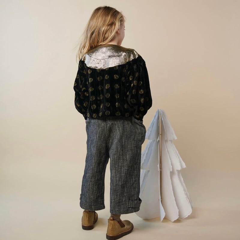 HELLO LUPO - Gina Top - Golden pois | UANDEL