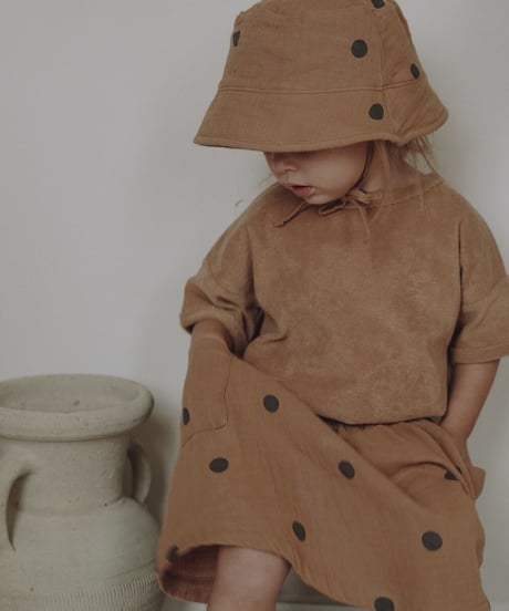 organic zoo - Gold Dots Bucket Sun Hat