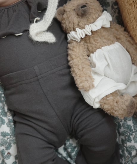 U andel - mellow collared SET(charcoal)
