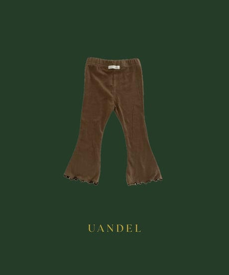 UANDEL - Mellow Collared Pants (Camel Brown)