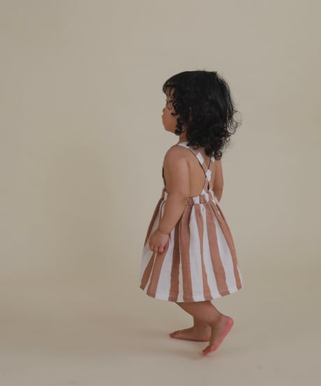 organic zoo - Sienna Stripes Apron Skirt