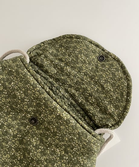 HELLO LUPO - L Bag (Fiori verde)