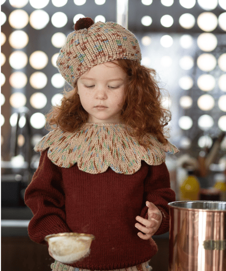 Kalinka -Daisy Sweater Sunbeam / Marshmallow