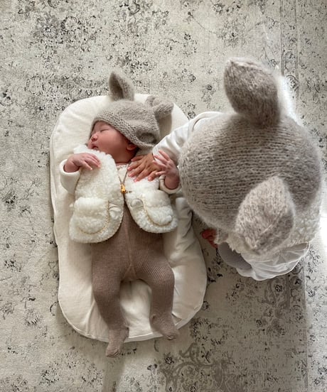Kiddy Stuff - Mouse Hat Light Beige