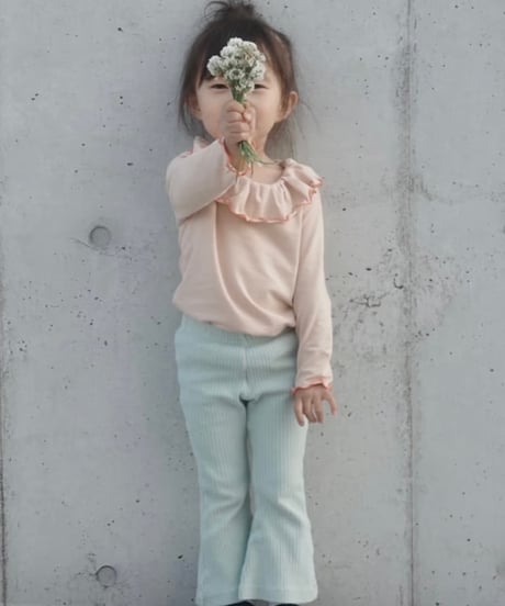 UANDEL - flare pants (Mint green)