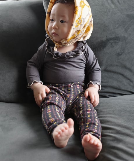 UANDEL - mellow collared romper (charcoal)