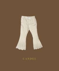 UANDEL - Mellow Pants(Ivory)