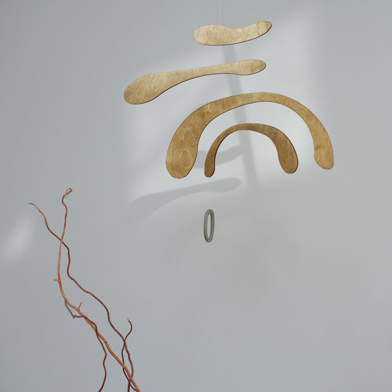 予約販売商品】Kinetic Levi - Lily Plywood hanging kin