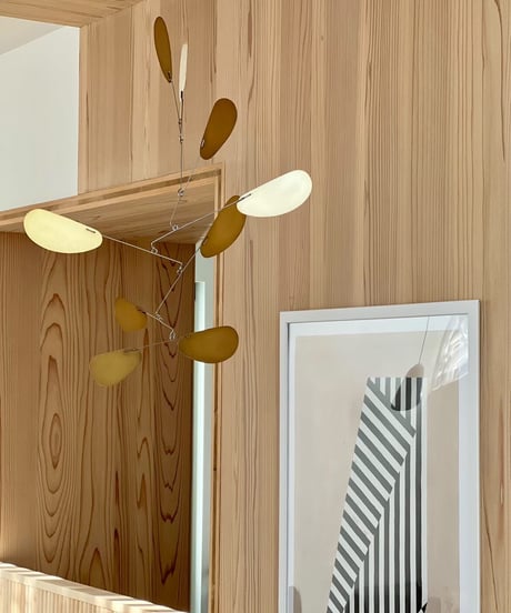 【予約販売商品】Kinetic Levi - Dolly Brass hanging kinetic mobile