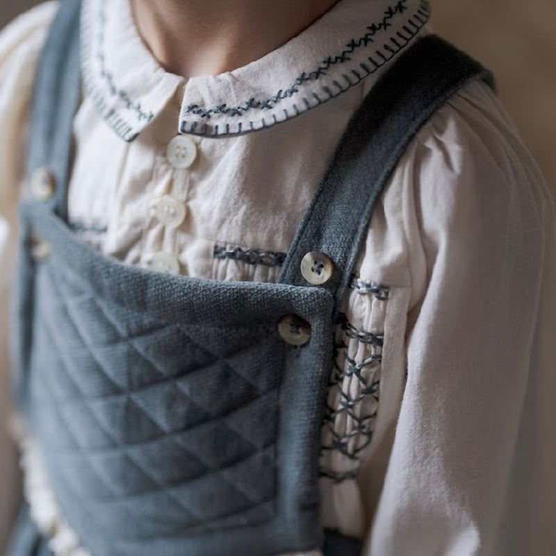 新品little cotton clothes ◆ブラウス&サロペット　3-4y Little Cotton Clothes – Melty Colors