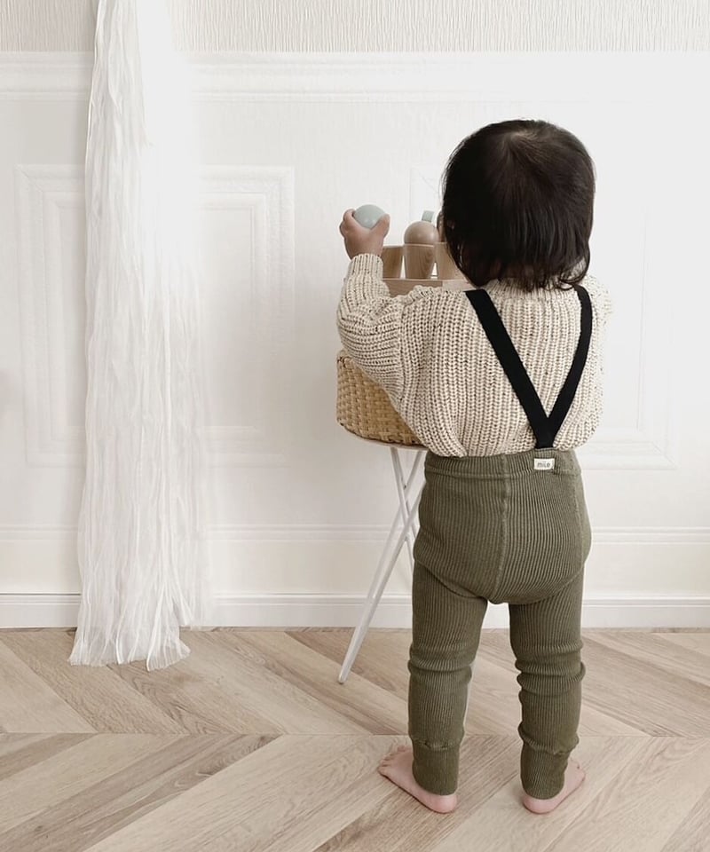 ボトムス Sapling Suspender Legging12-18m COTTON TENCEL LAWN SUSPENDERS PANTS – THE SHOP YOHJI YAMAMOTO