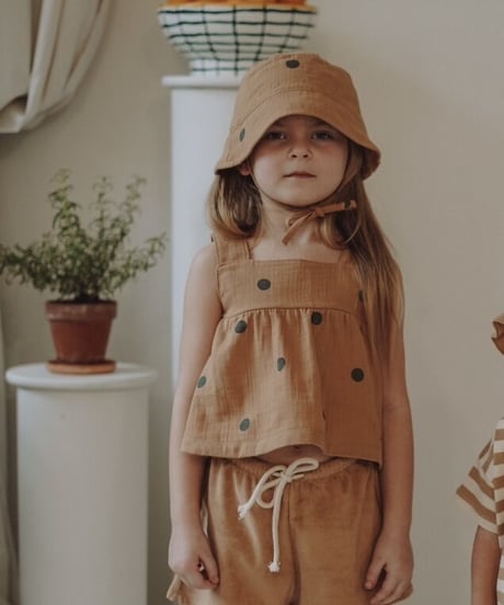 organic zoo - Gold Dots Dolce Top