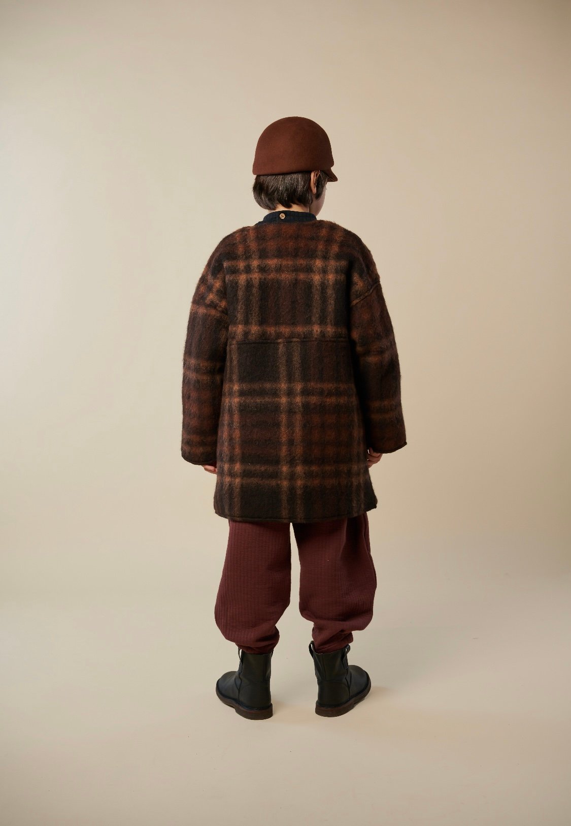 HELLO LUPO - Kimono Coat - Chestnut | UANDEL