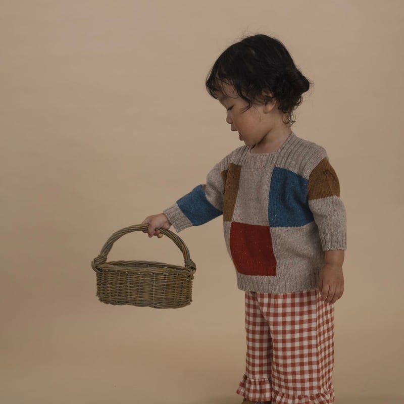 organic zoo Gingham Frill Culottes 1〜2y Blueberry Gingham Frill Culottes | Organic Zoo