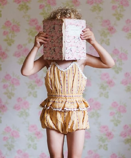 Little Cotton Clothes - Petra Romper Buttercup Floral